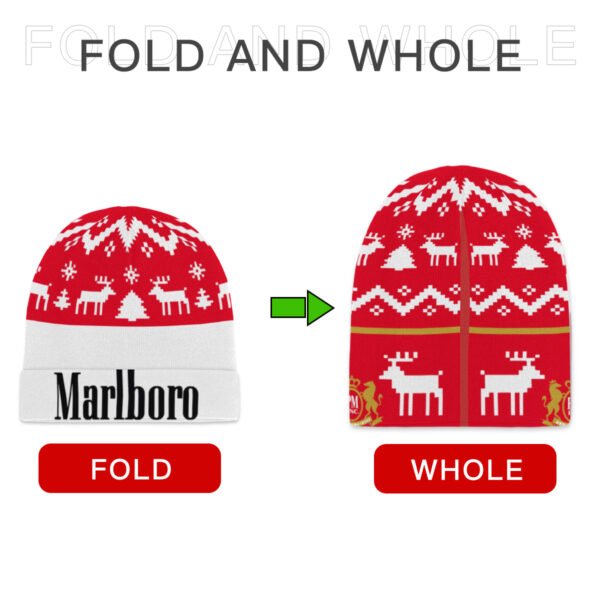 Ciggy Pack Beanie AOP Knit Hat | Polyester